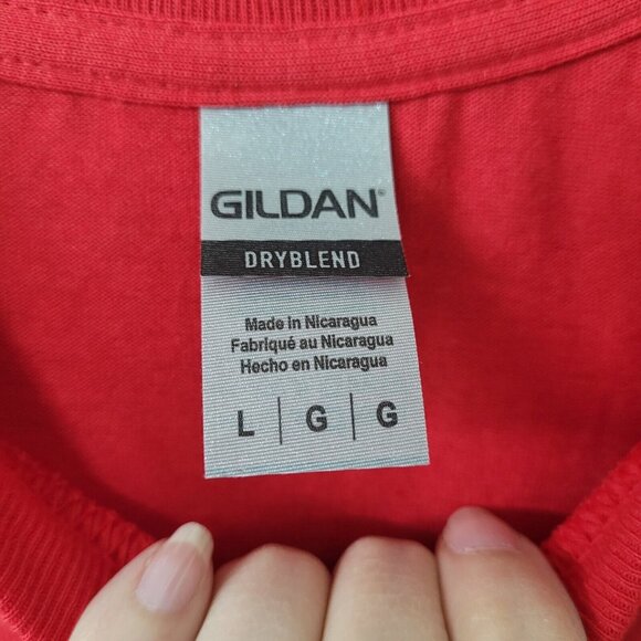 MAGA Shirt Adult L Red We Vote‎ Flag America USA Patriotic - Picture 4 of 10